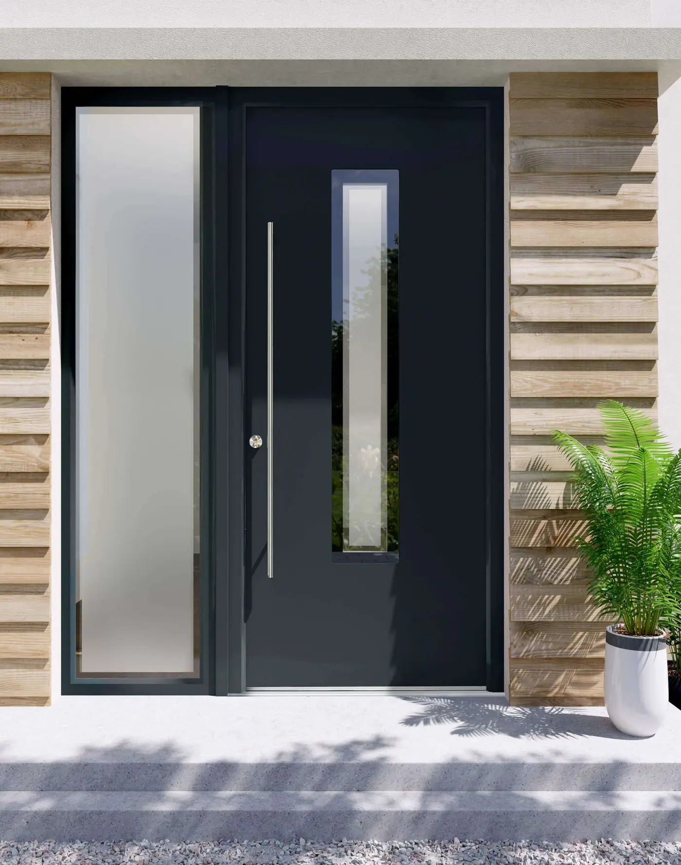 Apeer Door Ranges - Silka Anthracite Front Door