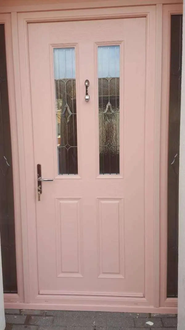 Apeer Traditional Doors - Pink Front Door