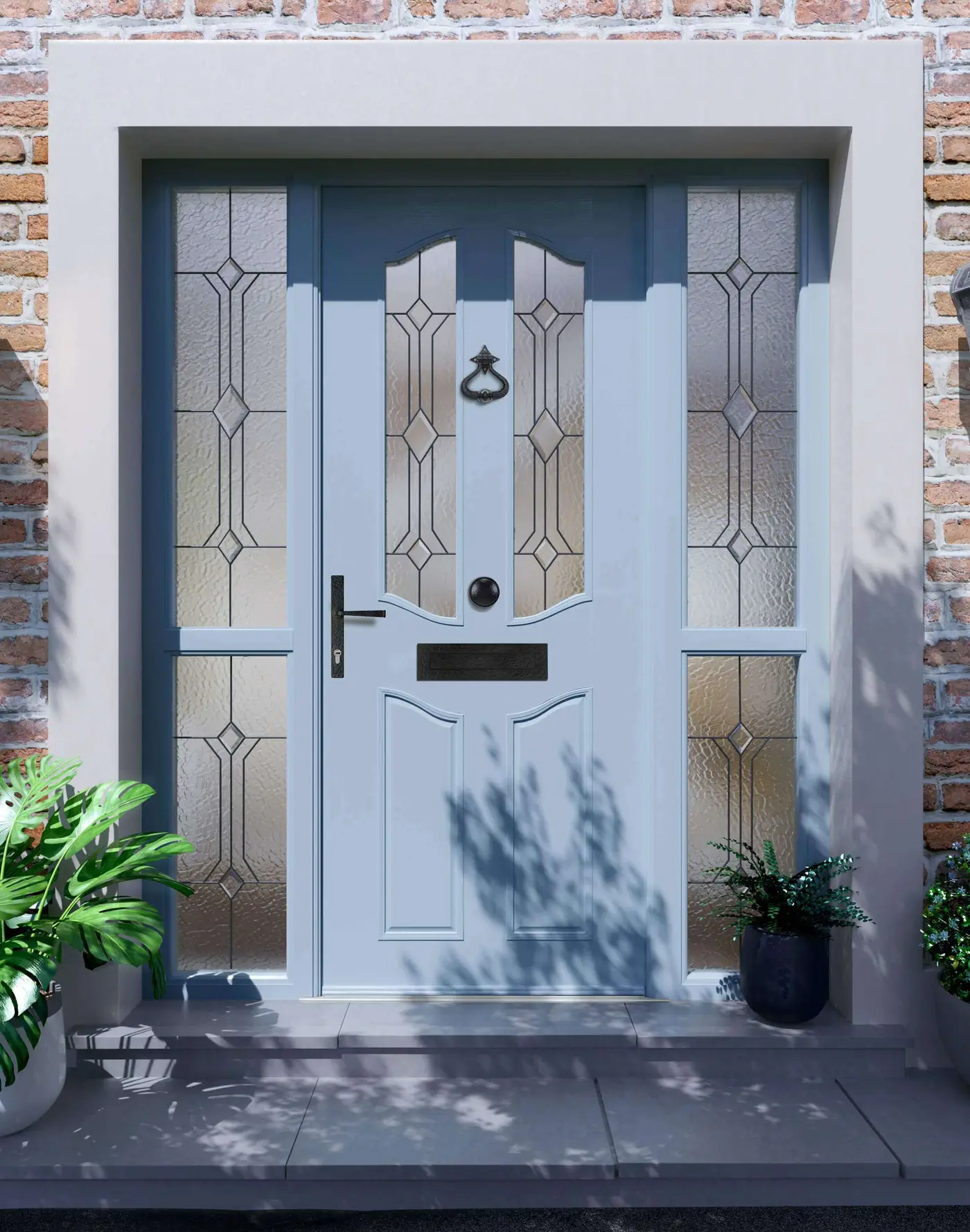 Blue Front Door