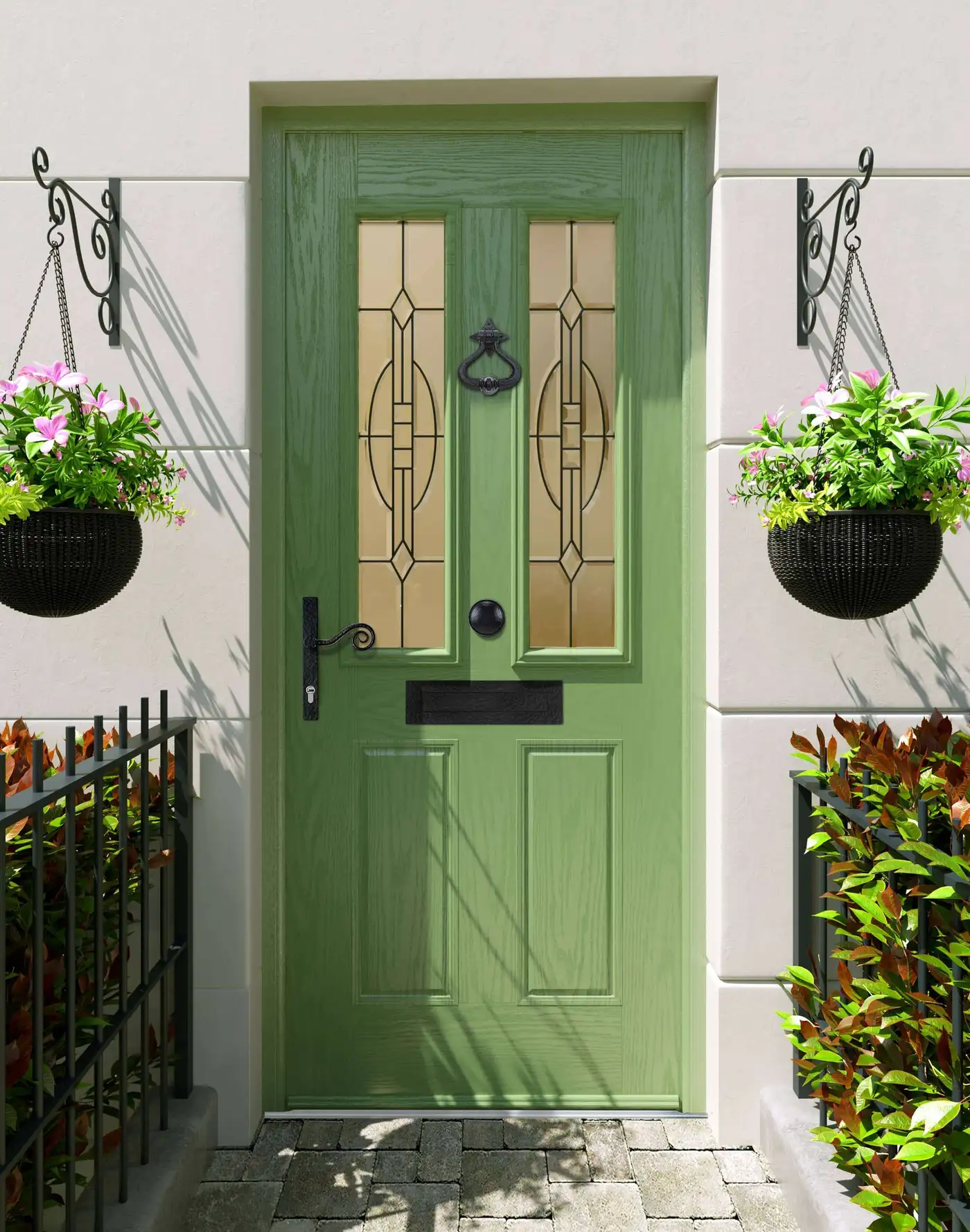 Apeer Inspiration - Accessiblity Green Door with knocker